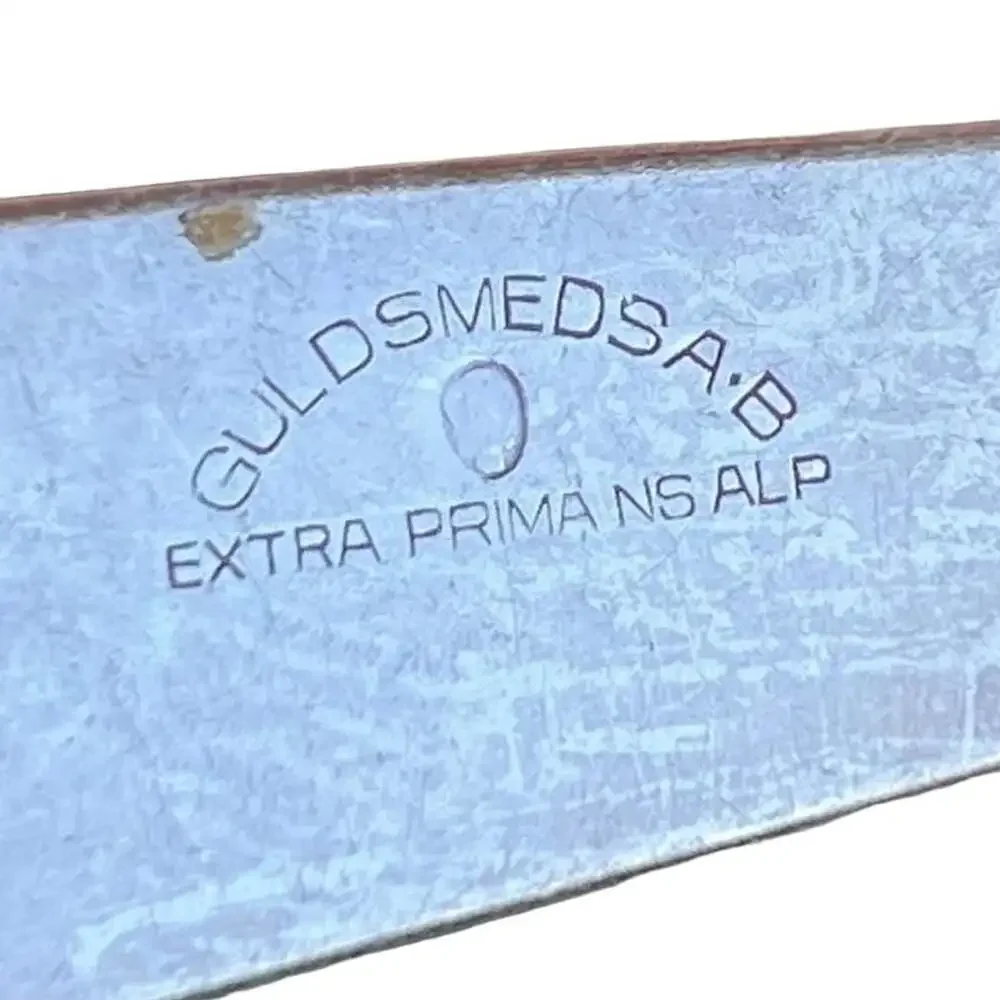 GULDSMEDS A.B. Extra Prima NS ALP Silverplate Butter Spreaders Knives Set of 3